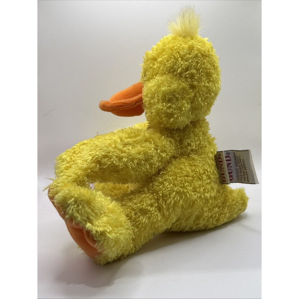Baby G by Gund‎ Duck Plush 10" Yellow Orange Stuffed Animal - Picture 3 of 11